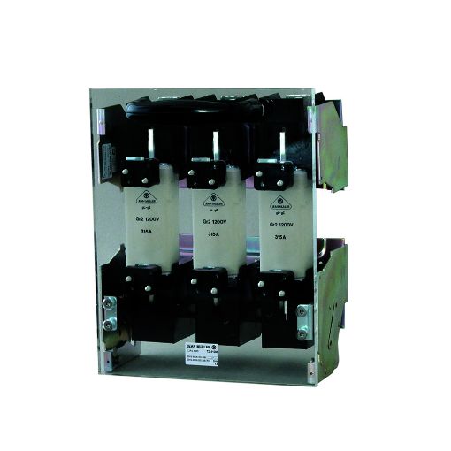 TL3AG 3/265/1200V 1200V AC 3 Kutuplu Taban Saçına Montaj 3 Boy 630A Yatay Tip Sigortalı Yük Ayırıcı resmi