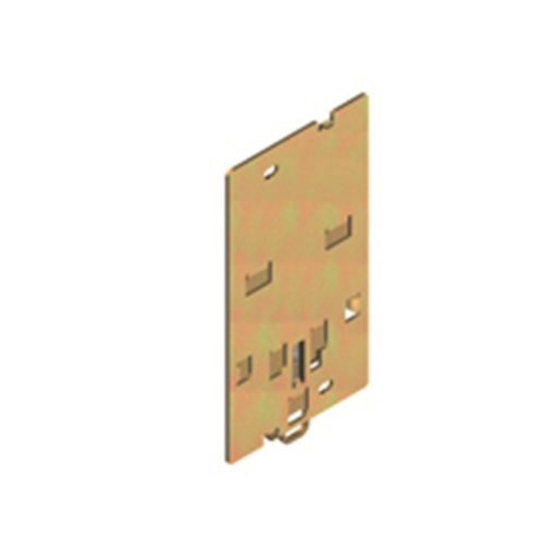 FORMULA KOMPAKT TİP İÇİN DIN RAY BAĞLANTI PLAKASI KIT DIN50022 A1-A2 PLATE DIN  resmi